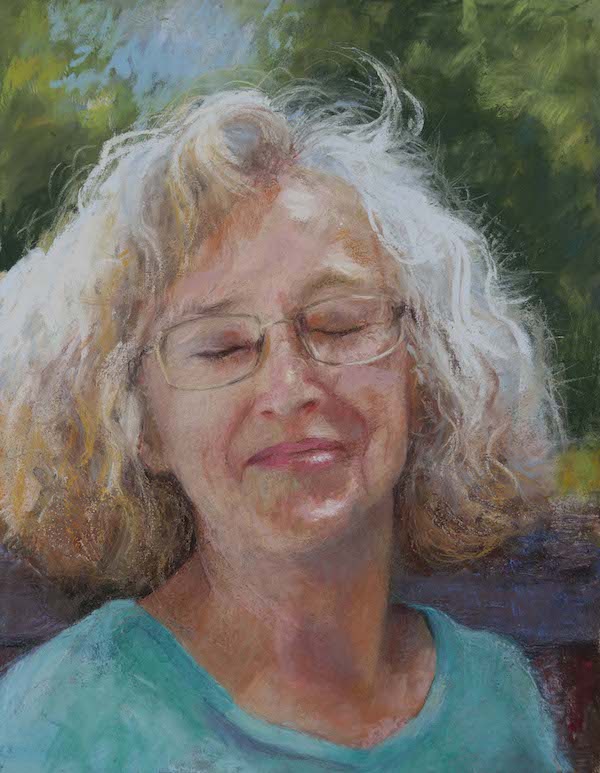 2021 Viviane Trubey Self Portrait in Pastels
