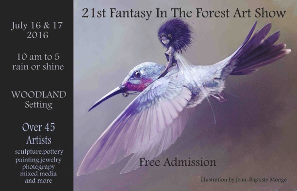 Fantasy in The Forest Art Show