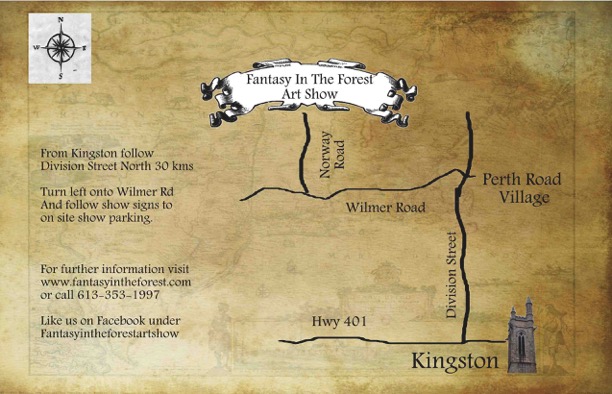 Fantasy in The Forest Map
