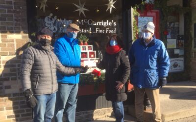 Rideau Bridge to Canada Cheque Presentation