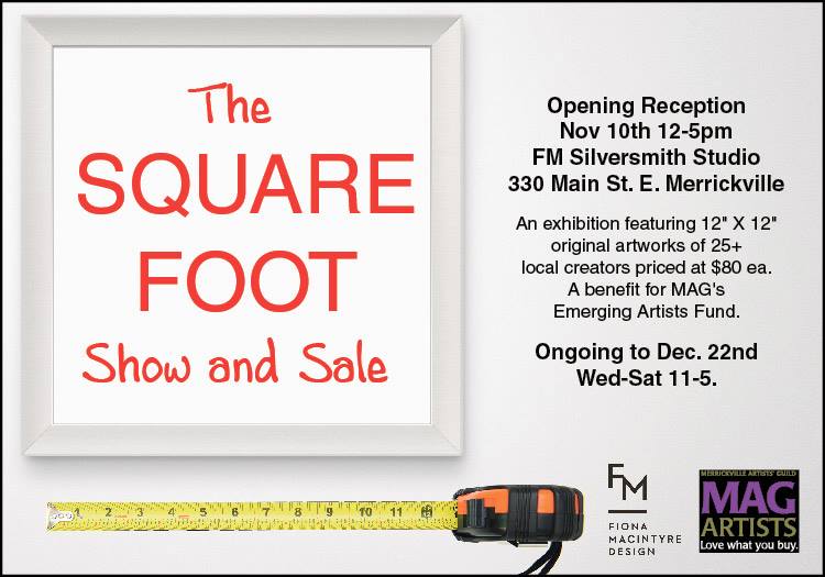 Square Foot Show & Sale: Fiona McIntyre Design: Nov 10-Dec 22
